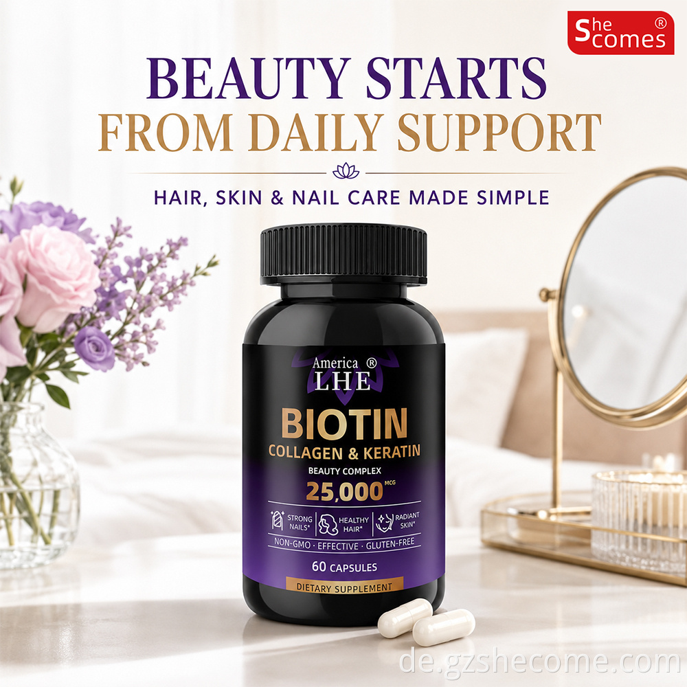 Biotin Collagen Keratin Supplement9
